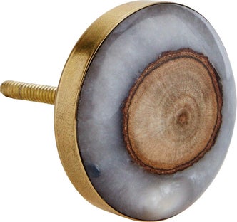 Gałka naturalno-złota Ø4,5 cm – obraz-1