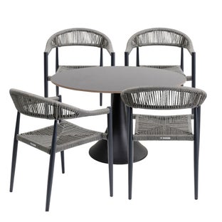 Vrtni set Palma Possibilita Ø120cm Grey 5/Set – slika-1.