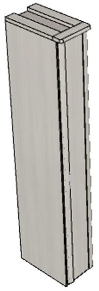 Гардероб еднокрил R - LUXOR 727806 – изображение-1