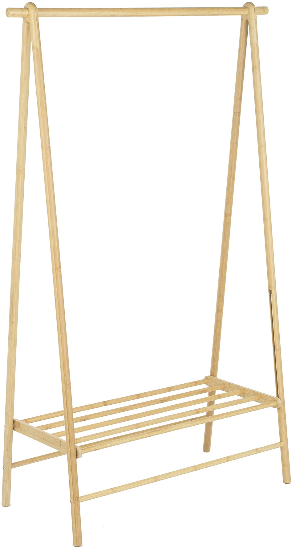 Garderoba do przedpokoju bambusowa naturalna 104x164 cm – grafika-1.