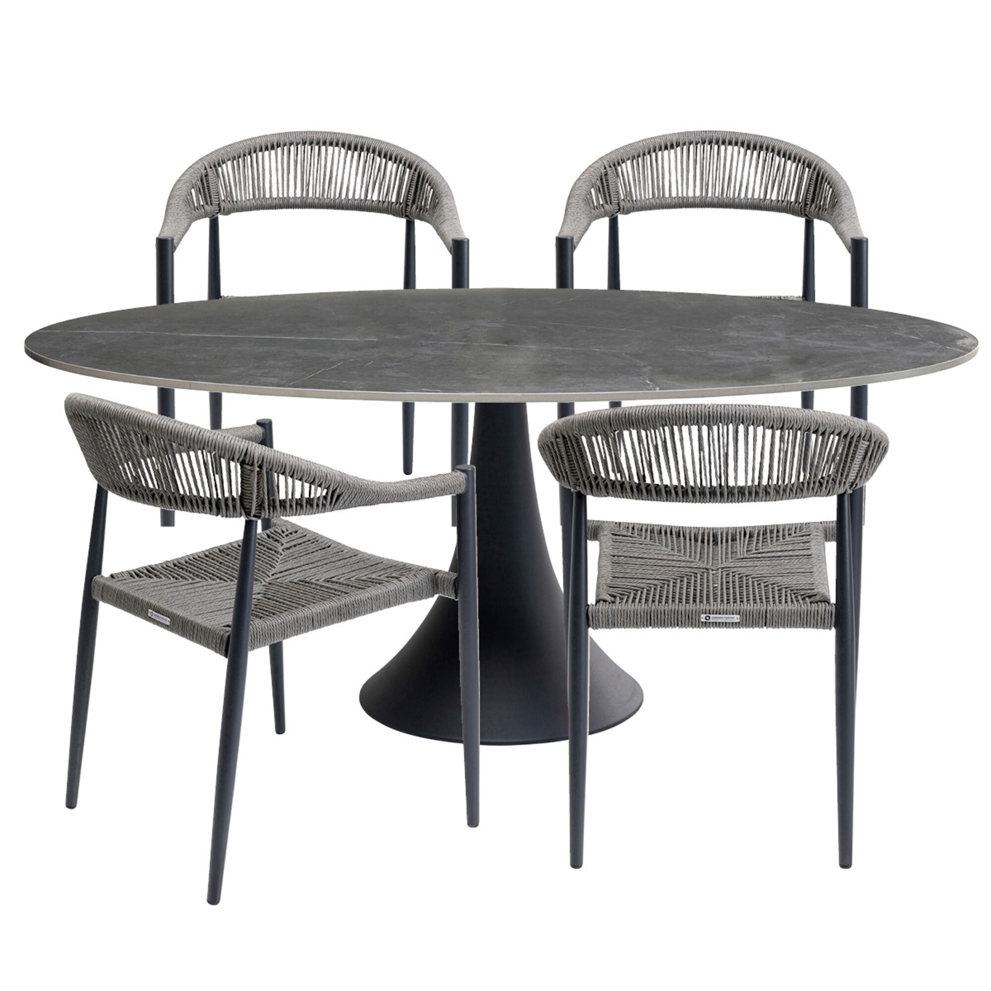 Vrtni set Palma Possibilita 180cm Grey 5/Set – slika-1.