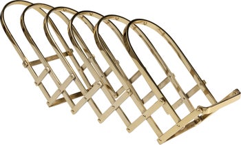 Suport pentru ziare auriu Flex 61x24 cm – imagine-1.