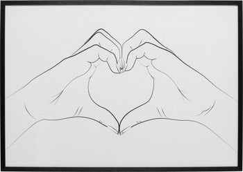 Obraz Heart Hands 103x73cm – obraz-1