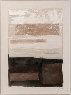 Barna Lontano Keretes Kép 90x120cm – kép-1.