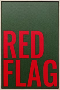 Obraz Red Flag 40x60cm – obraz-1