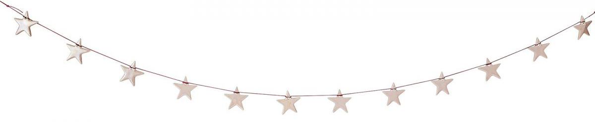 Girlanda różowa wisząca 140 cm – obraz-1