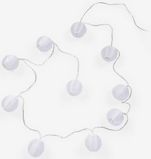 Girlanda świetlna LED biała 200 cm – obraz-1