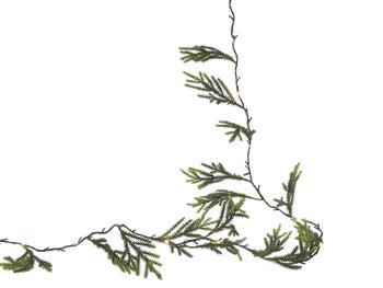 Гирлянд с иглолистни листа LED – изображение-1