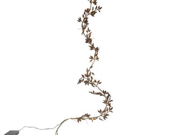 Гирлянд със златисти листа LED – изображение-1