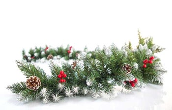 Гирлянд Зелена клонка с шишарки 2м – изображение-1