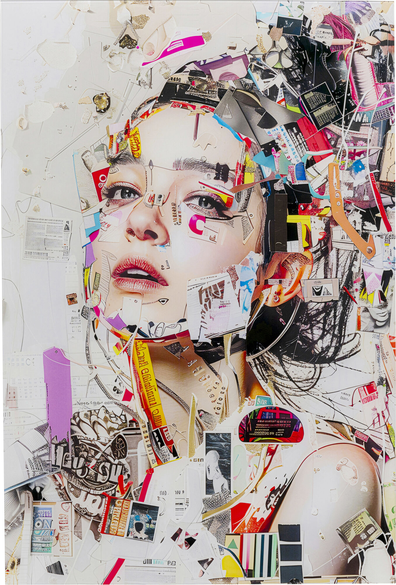 Cuadro cristal Artsy Portrait Side 80x120cm – Imagen-1.