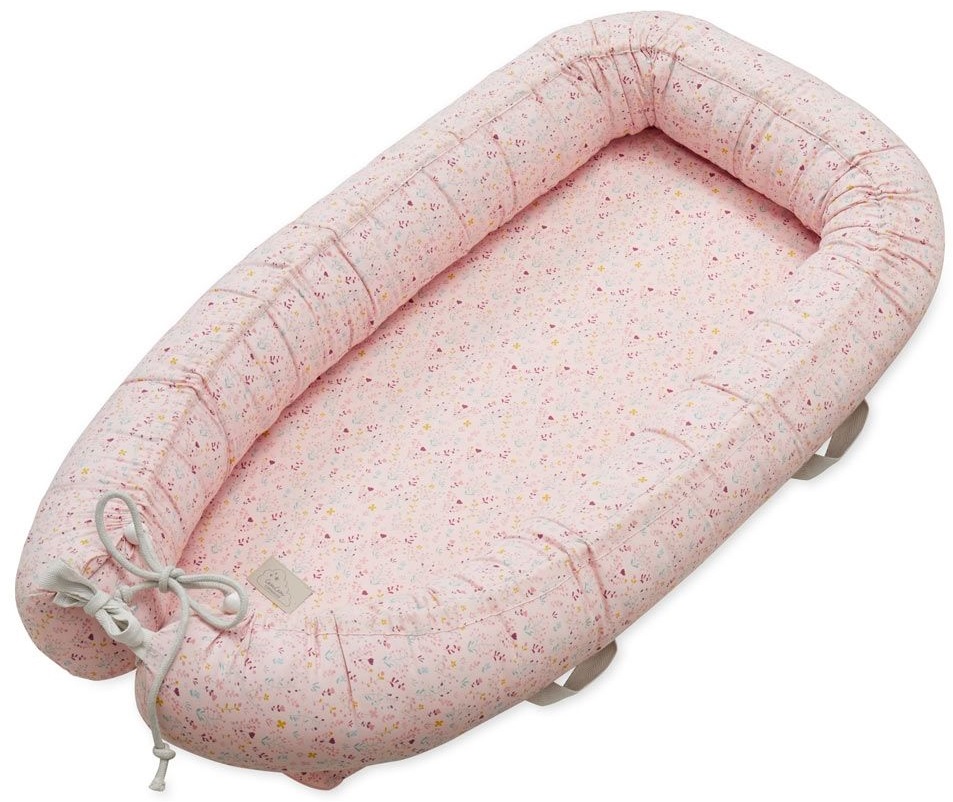Gniazdo niemowlęce Nest 75x30 cm różowe – obraz-1