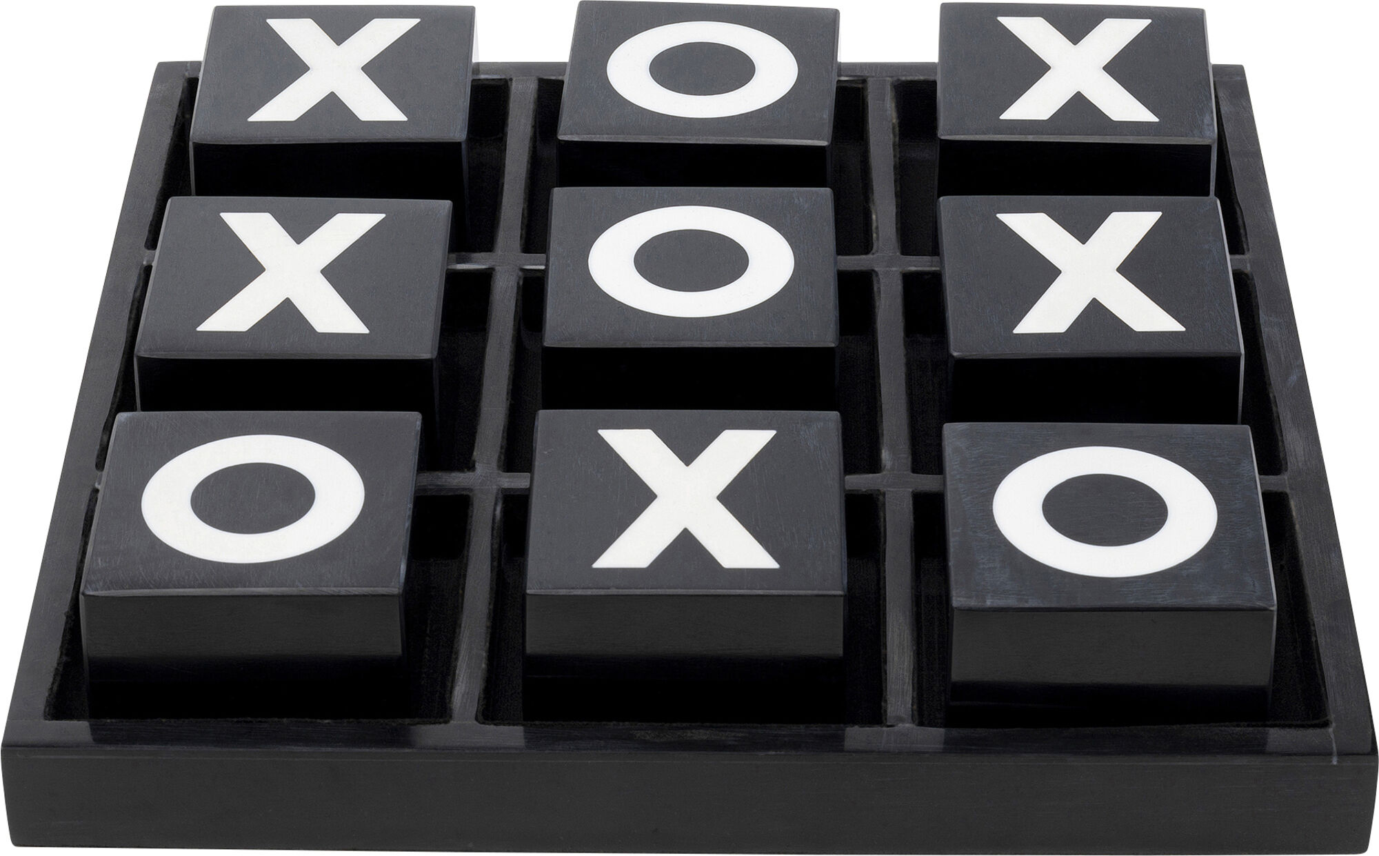 Objeto Deco Tic Tac Toe Negro/Blanco – Imagen-1.