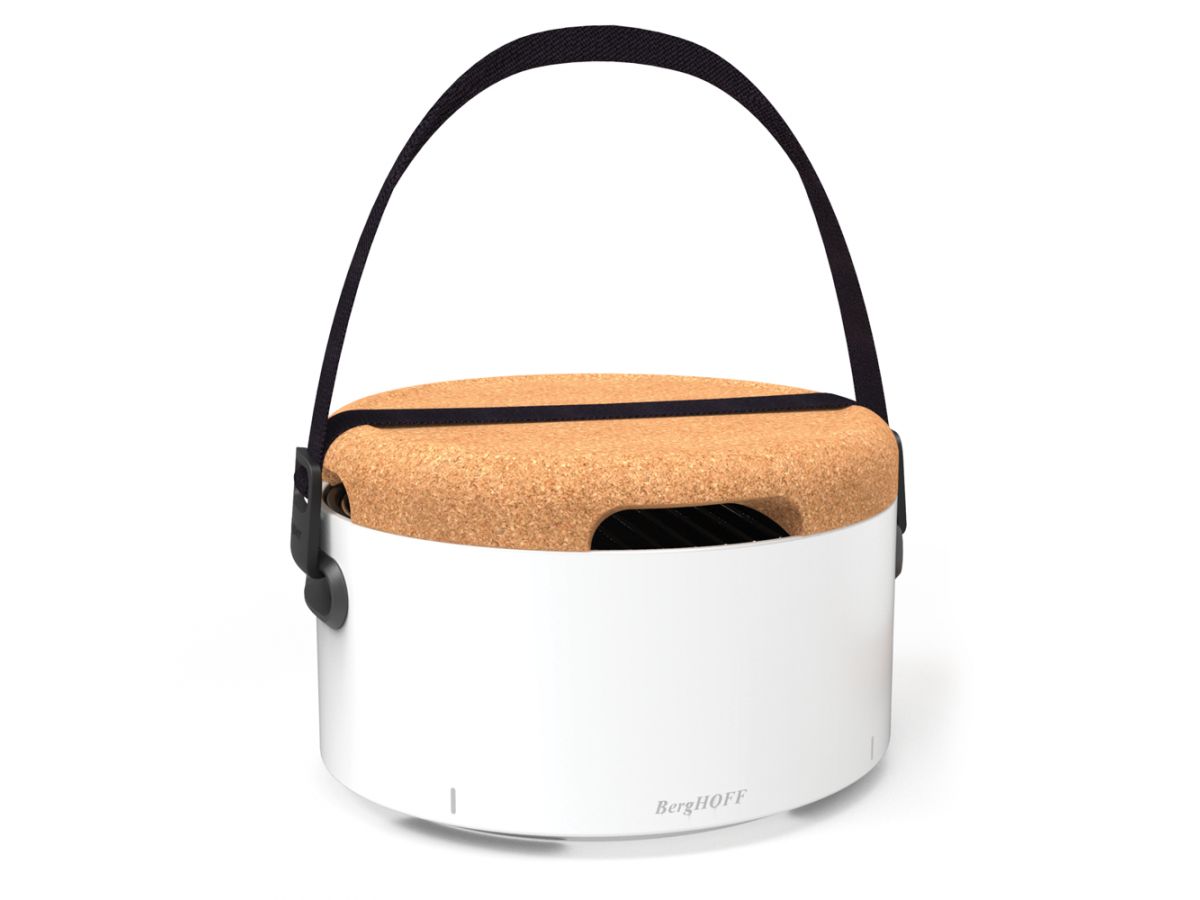 Grill biesiadny Studio Ø35 cm biały – obraz-1