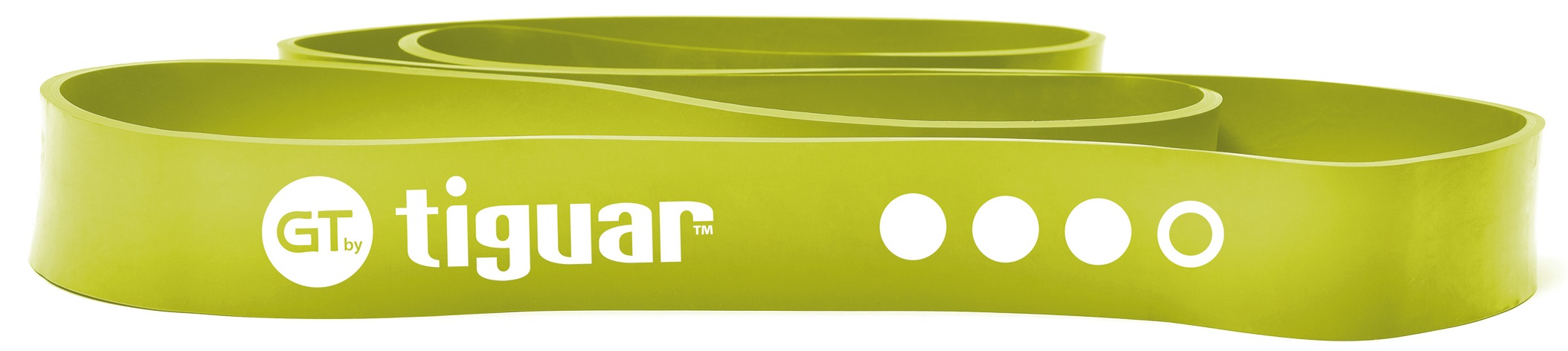 Guma treningowa Power Band GT by Tiguar poziom 3 oliwkowa – obraz-1