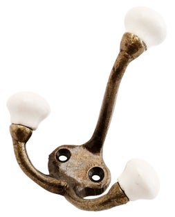 Haczyk Iron 8 cm antyczny mosiądz – obraz-1