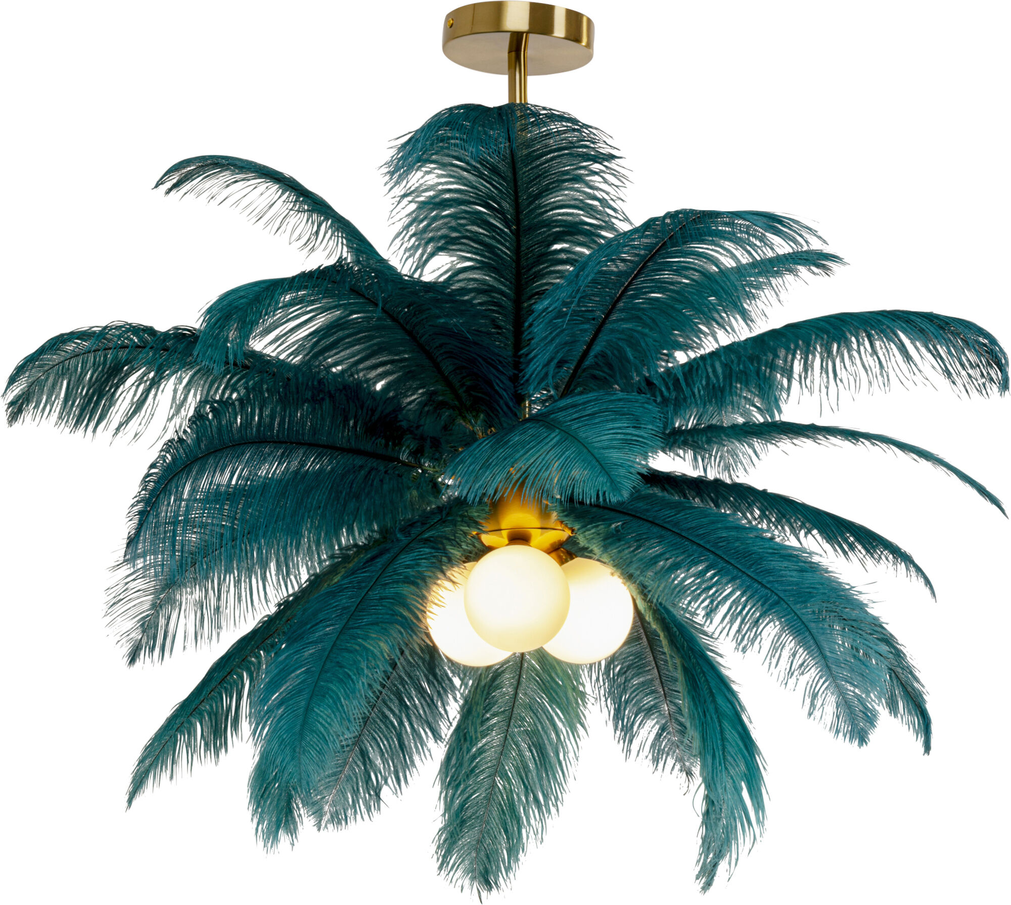 Luster Feather Palm Green Ø87cm – slika-1.
