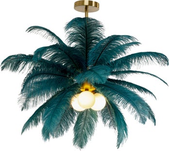 Lustra tip pendul Feather Palm Verde Ø60 cm – imagine-1.