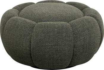 Peppo Bloom puf, melange grøn Ø72m – billede-1.