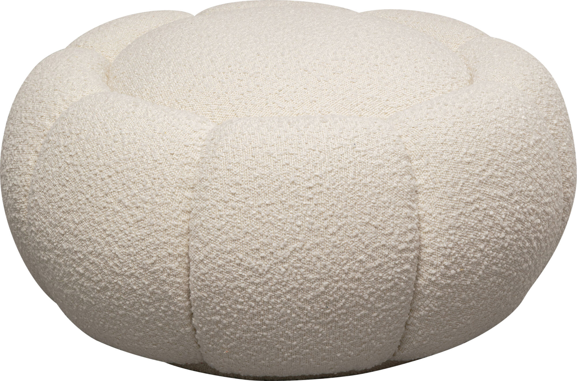 Fehér Peppo Bloom Puff Ø72cm – kép-1.