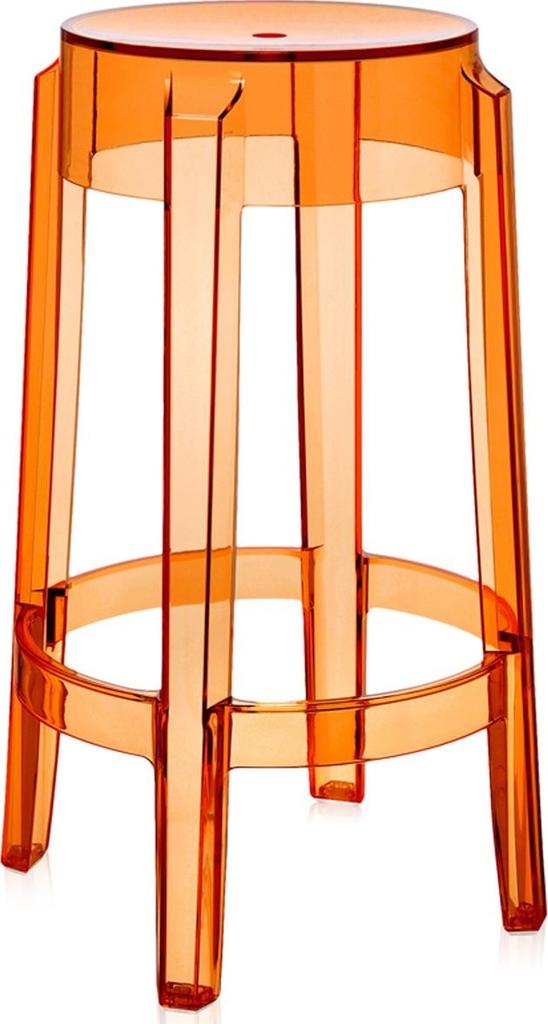 Hoker Charles Ghost 46x65 cm  transparentny pomarańczowy – obraz-1