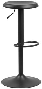 Hoker metalowy czarny 80 cm – obraz-1