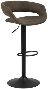 Hoker metalowy zielony noga metalowa czarna 104cm – obraz-1