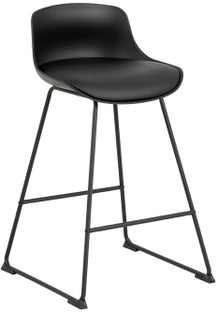 Hoker metalowy czarny 66 cm – obraz-1