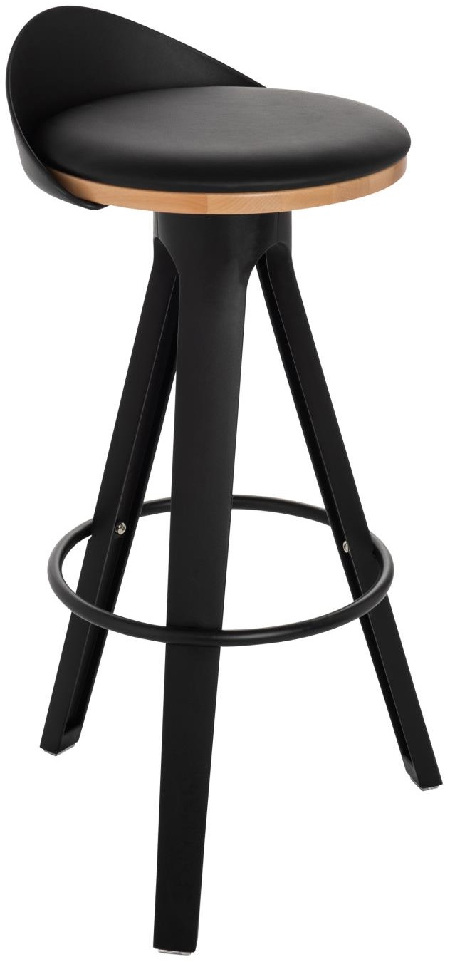 Hoker plastikowy czarny 85cm – obraz-1