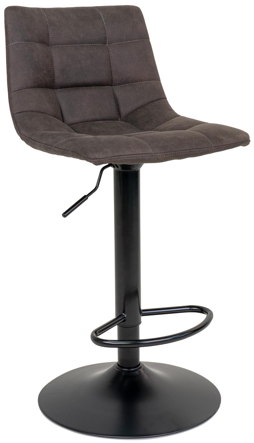 Hoker szary noga metalowa czarna 63 cm – grafika-1.