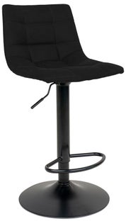 Hoker czarny noga metalowa czarna 63 cm – grafika-1.