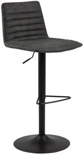 Hoker szary z metalową czarną nogą nowoczesny styl – grafika-1.