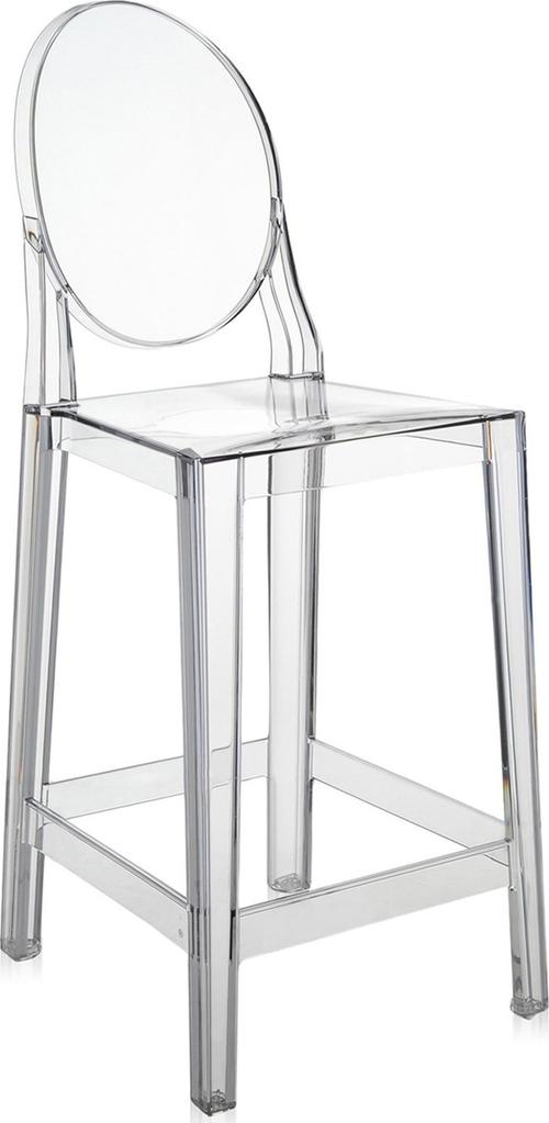 Hoker nowoczesny transparentny 38x65 cm – obraz-1