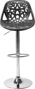 Taburete bar Ornament negro – Imagen-1.