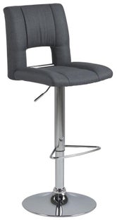 Hoker szary metalowa noga srebrna stylowy do nowoczesnych wnętrz – grafika-1.