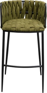 Sedia bar Saluti verde scuro 77cm – immagine-1.
