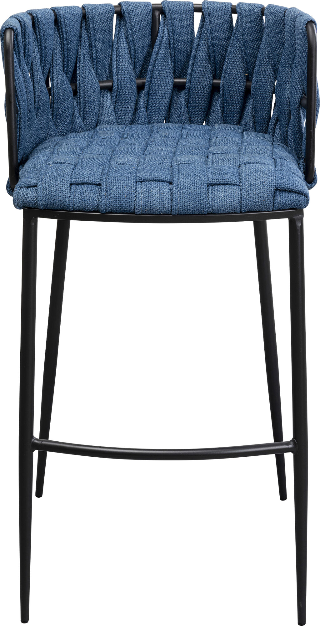 Scaun bar Saluti Albastru  77cm – imagine-1.