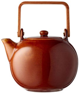 Imbryk kamionkowy brązowy – obraz-1