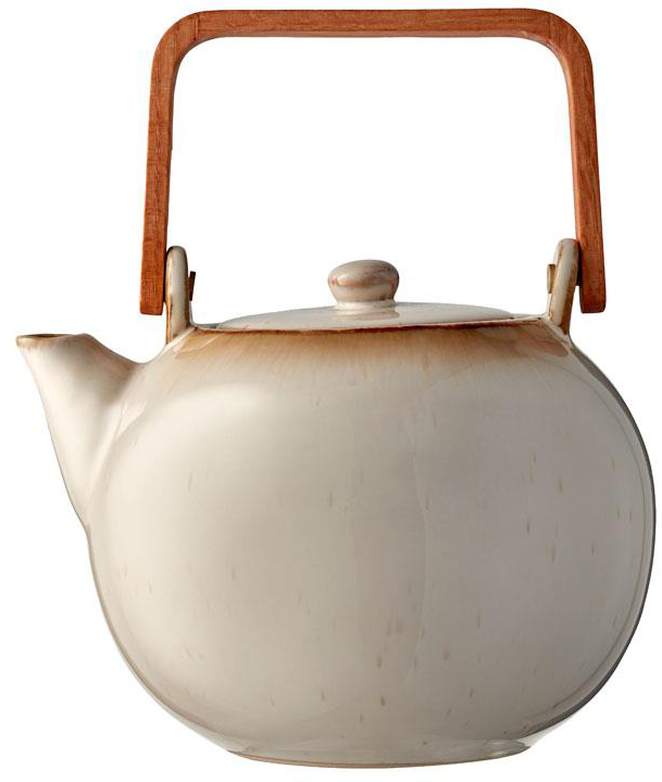 Imbryk kamionkowy kremowy – obraz-1