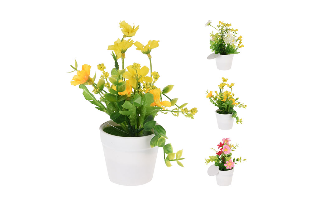 Изкуствено растение в саксия 13,5см – изображение-1