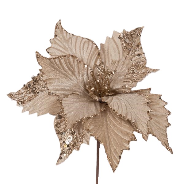 Изкуствено цвете от велур – изображение-1