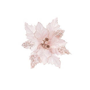 Изкуствено цвете с брокат – изображение-1