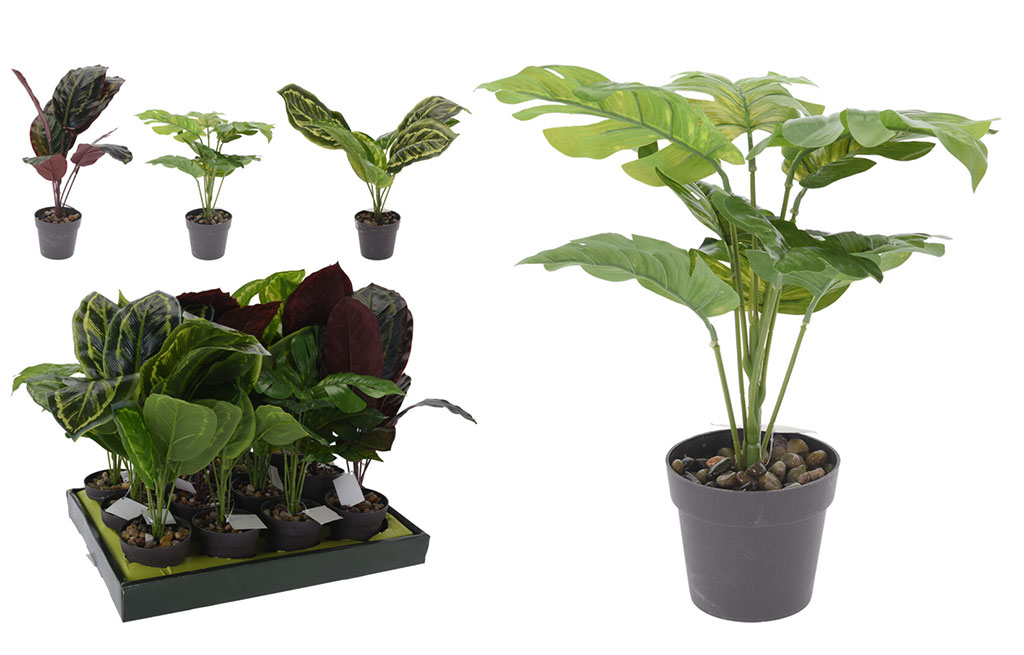 Изкуствено цвете в кашпа – изображение-1