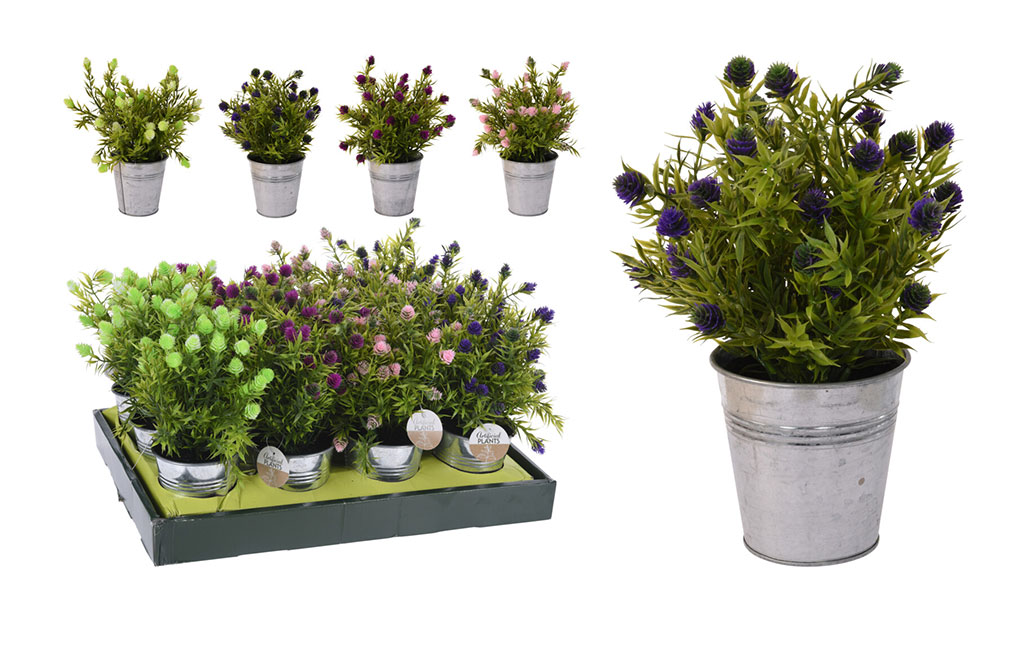 Изкуствено цвете в кашпа – изображение-1