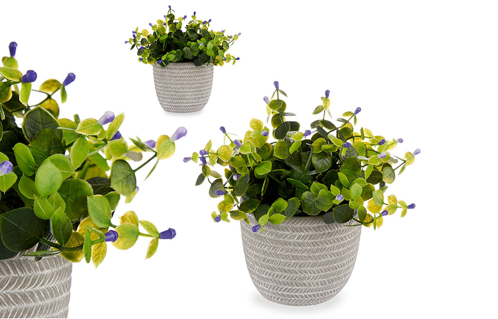 Изкуствено цвете в кашпа – изображение-1