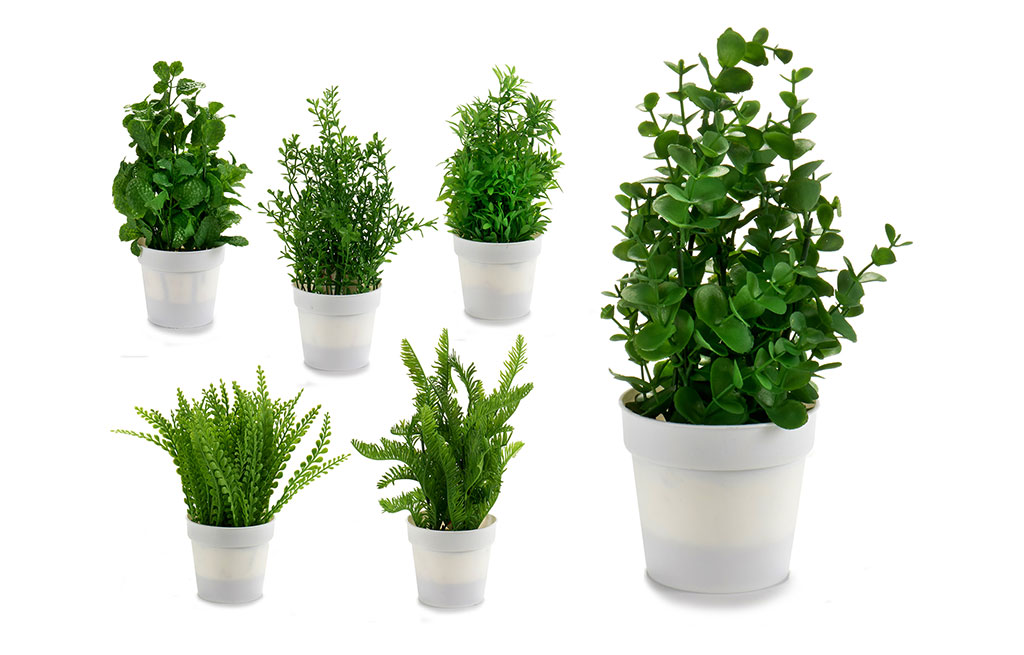 Изкуствено цвете в саксия 26 см – изображение-1