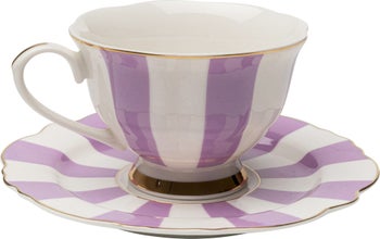 Kaffekopp Harlequin Lilla (2/deler) – bilde-1.