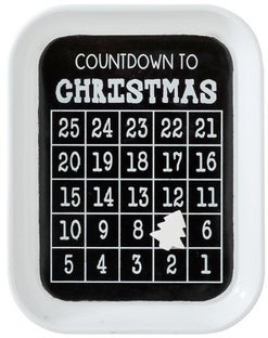 Kalendarz adwentowy Countdown 32x41 cm czarno-biały z ekspozycji – grafika-1.