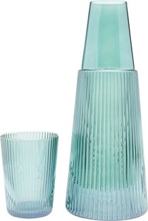 Karafka Rumba zielona 25cm – obraz-1