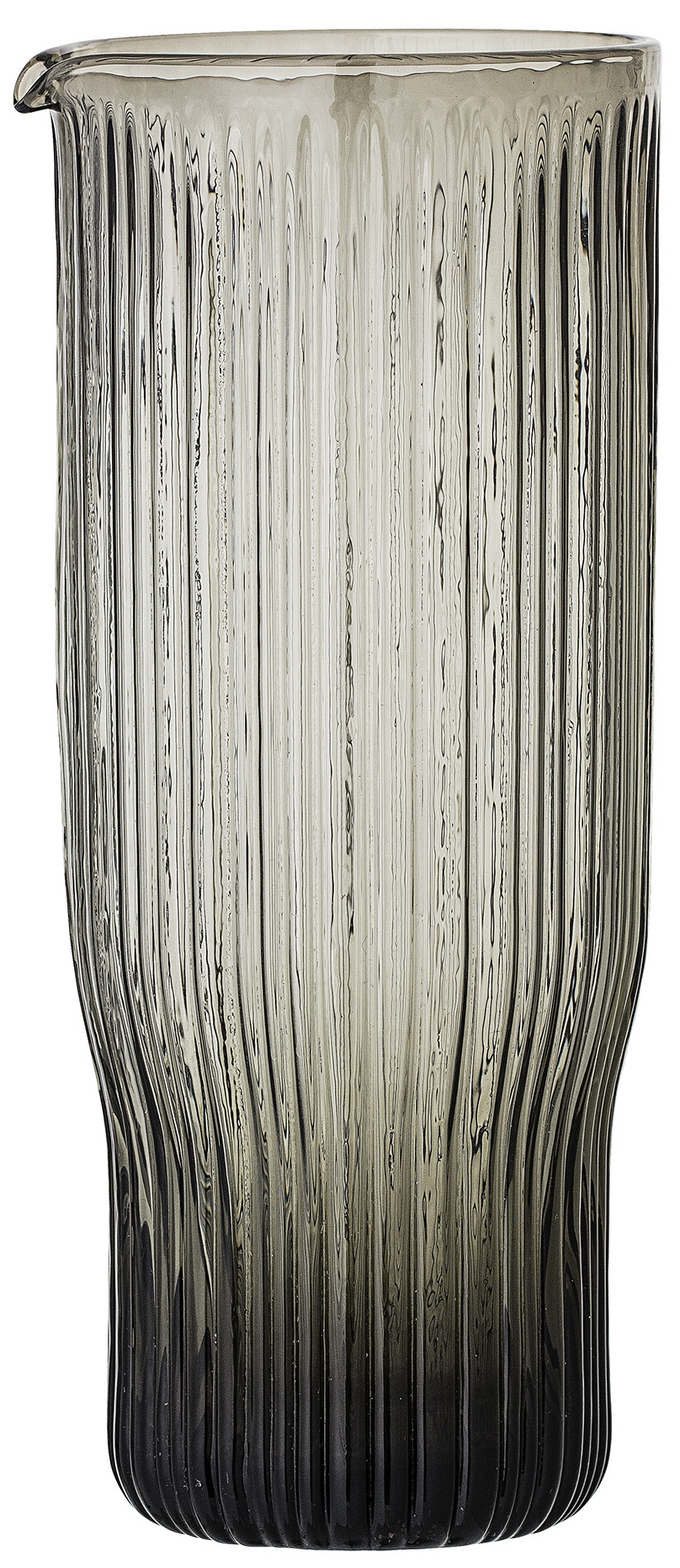 Karafka szklana szara Ø10x23 – obraz-1